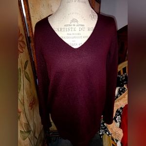 Ann Taylor Burgundy wine
